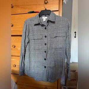 Black Checkered Jacket